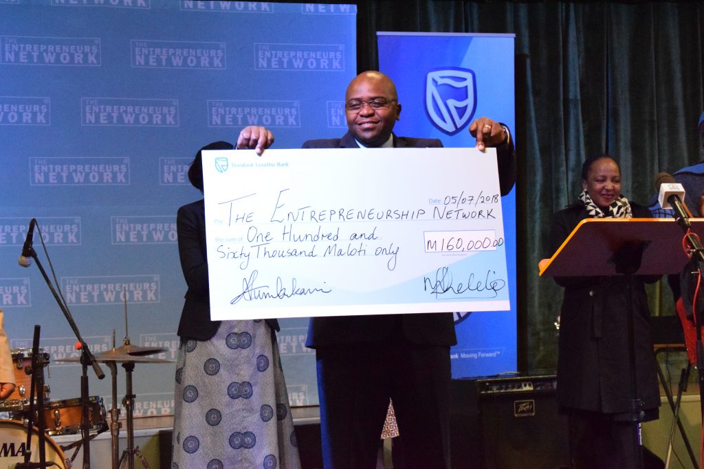 Chief Executive of Standard Lesotho Bank, Mr. Mpho Vumbukani