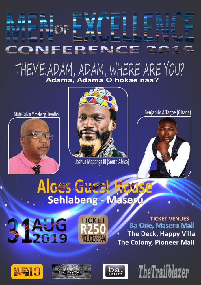 Men of Excellence 2019 Conference