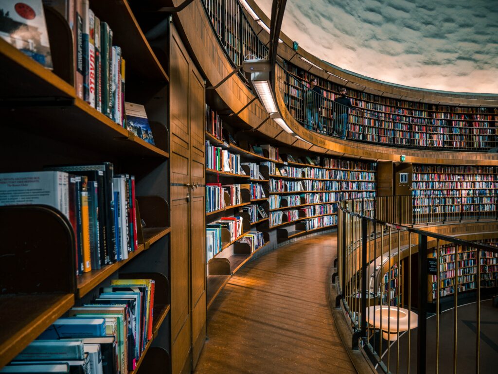 Unlimited books in a library where you can learn any of the top skills you want